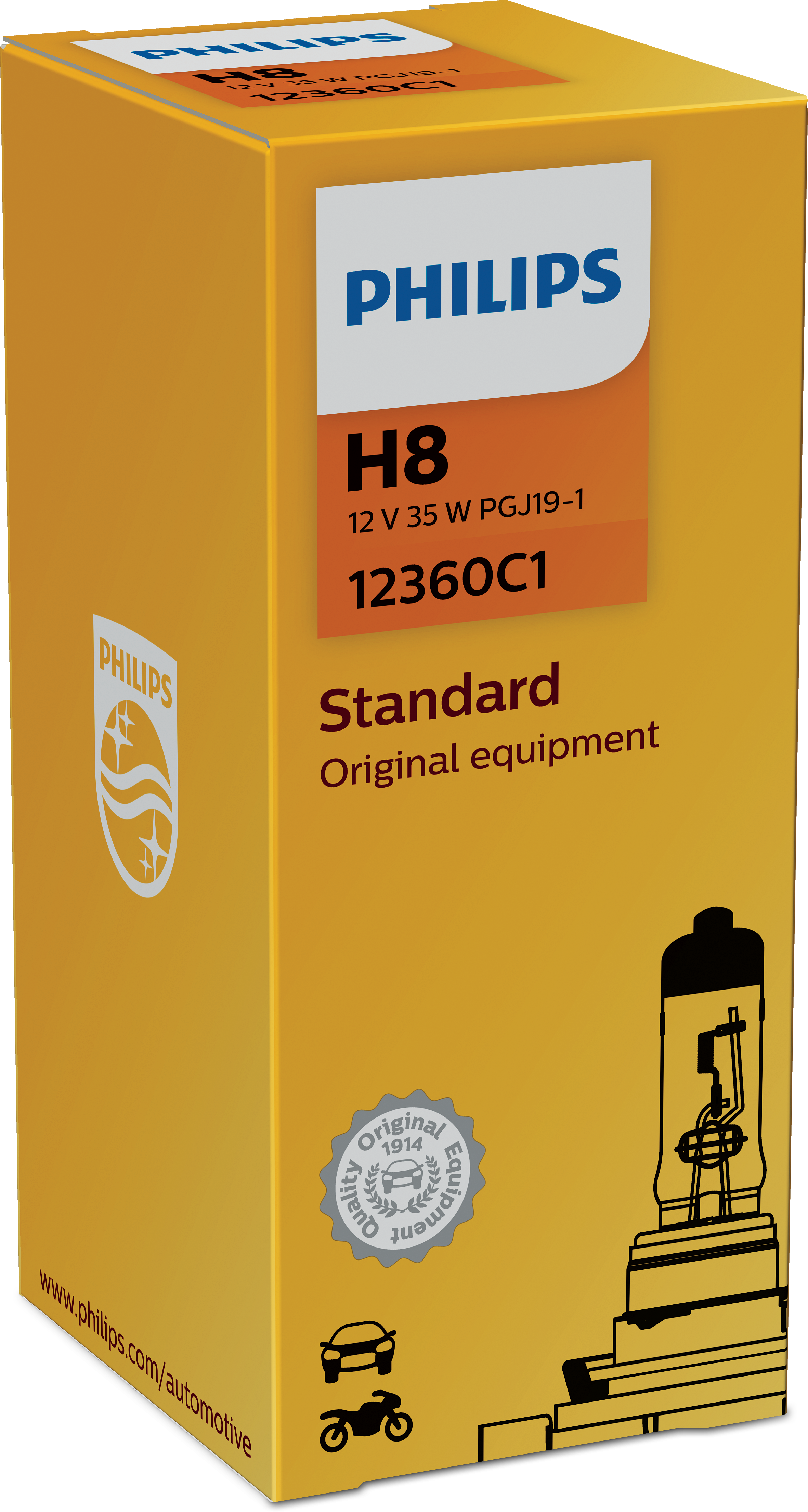 Philips H8 Standard 12V 35W