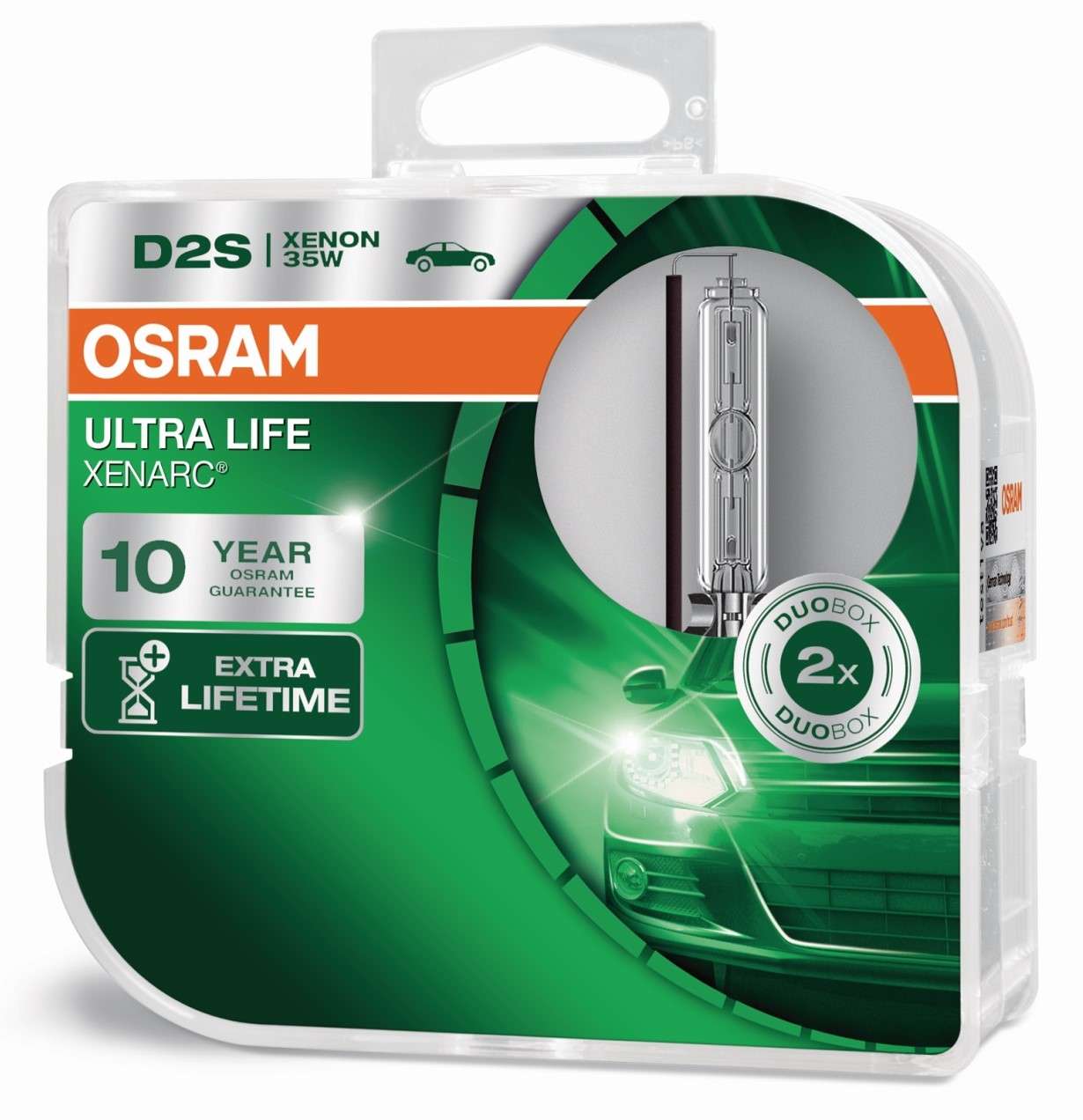 D2S 35W P32d-2 ULTRA LIFE 10 Jahre Garantie 2st. HCB OSRAM