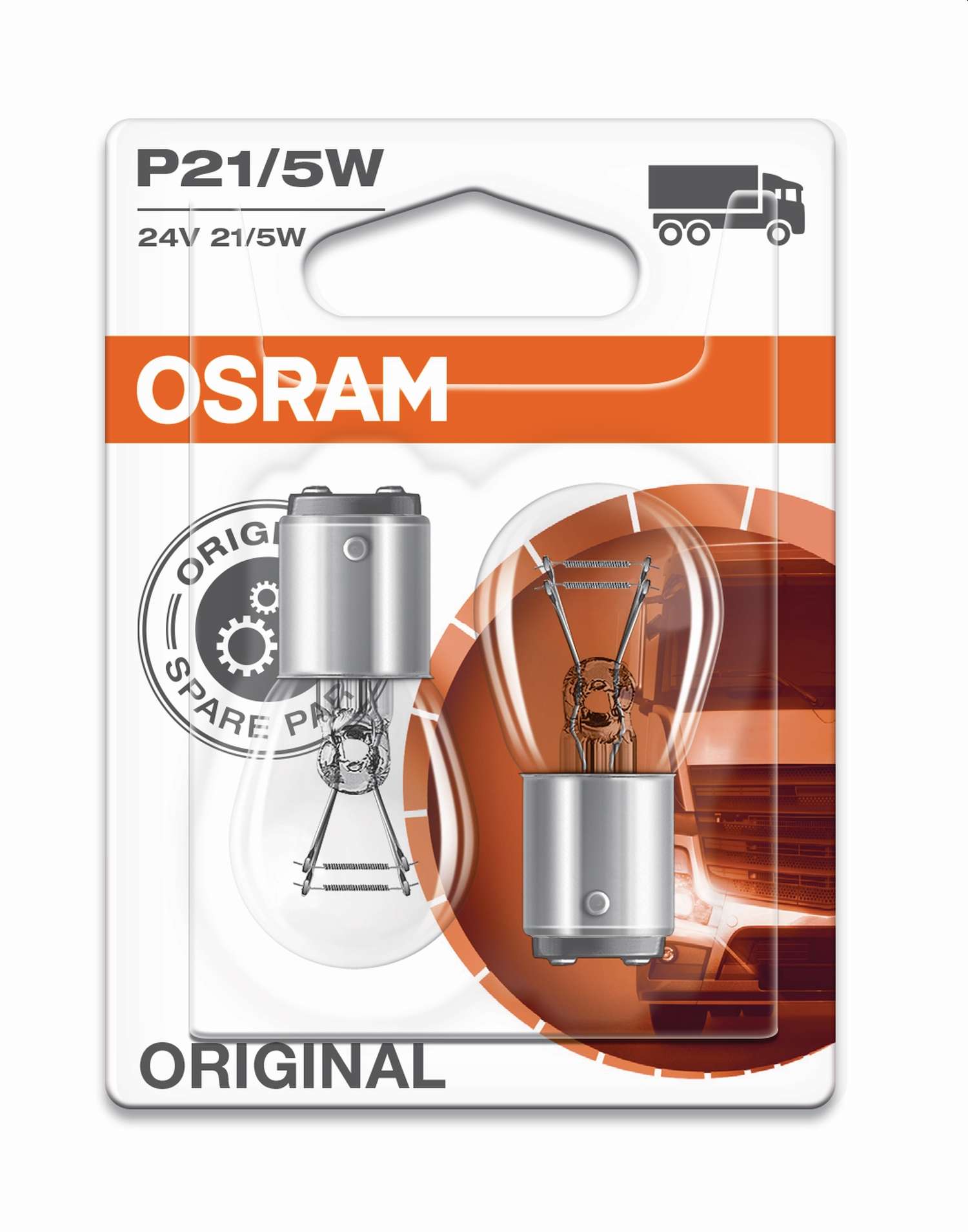 P21/5W 24V 21/5W BAY15d Original Doppelblister OSRAM
