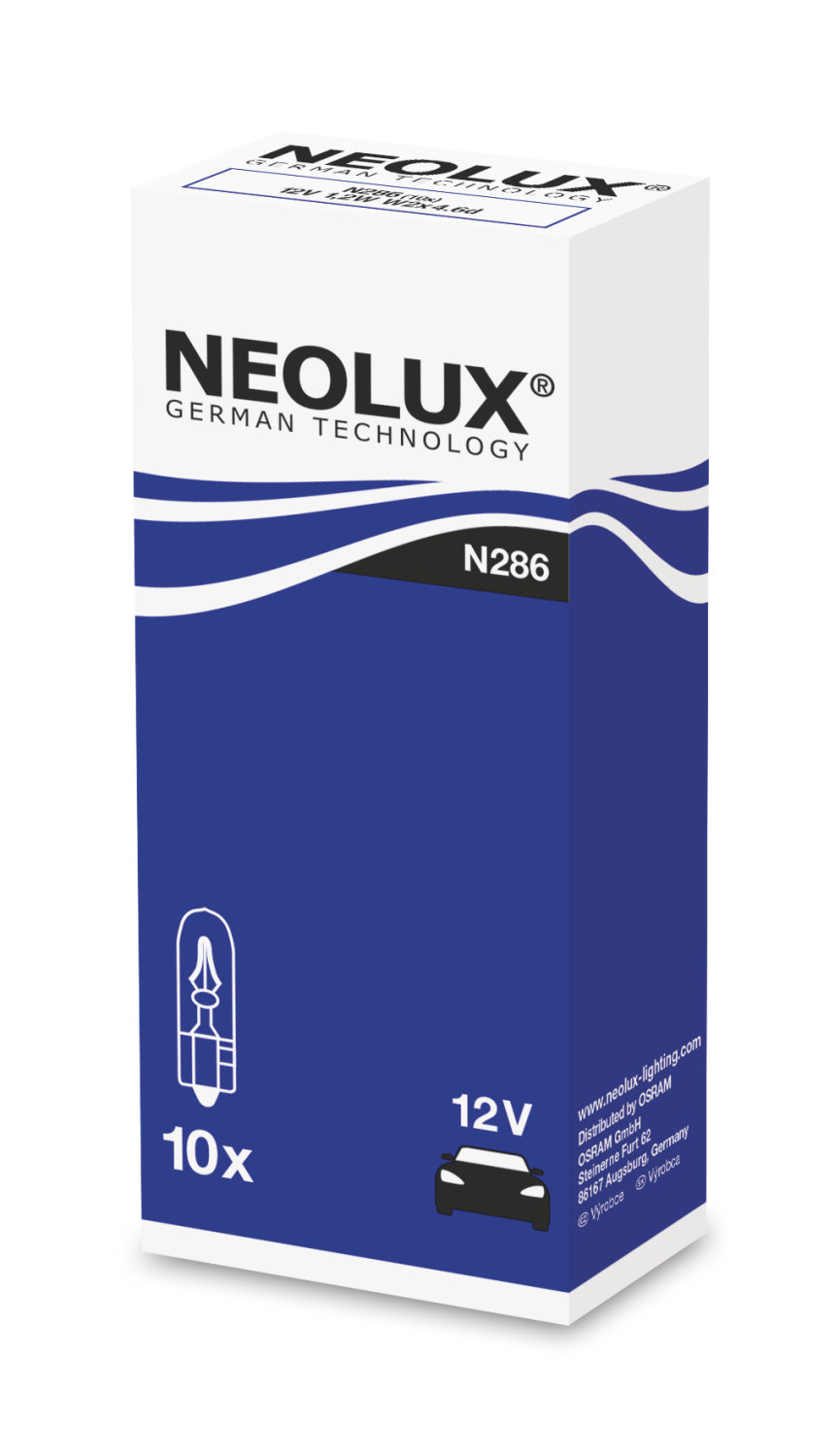 1,2W 12V 1,2W  W2x4,6d 1 St. NEOLUX