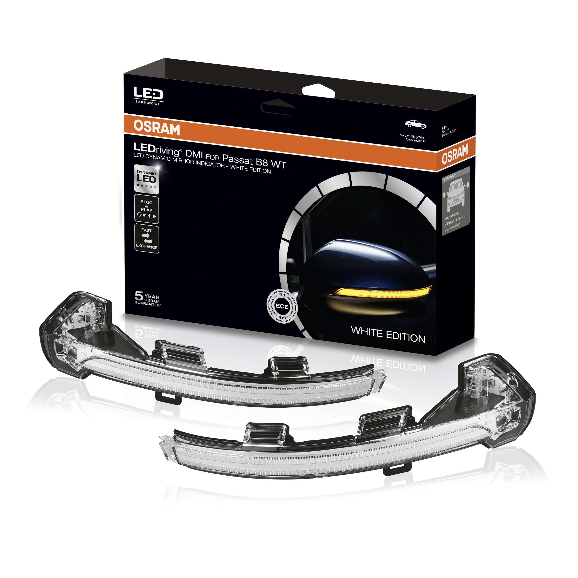 LEDRiving® Dynamische LED Spiegelblinker VW Passat B8/VW Art