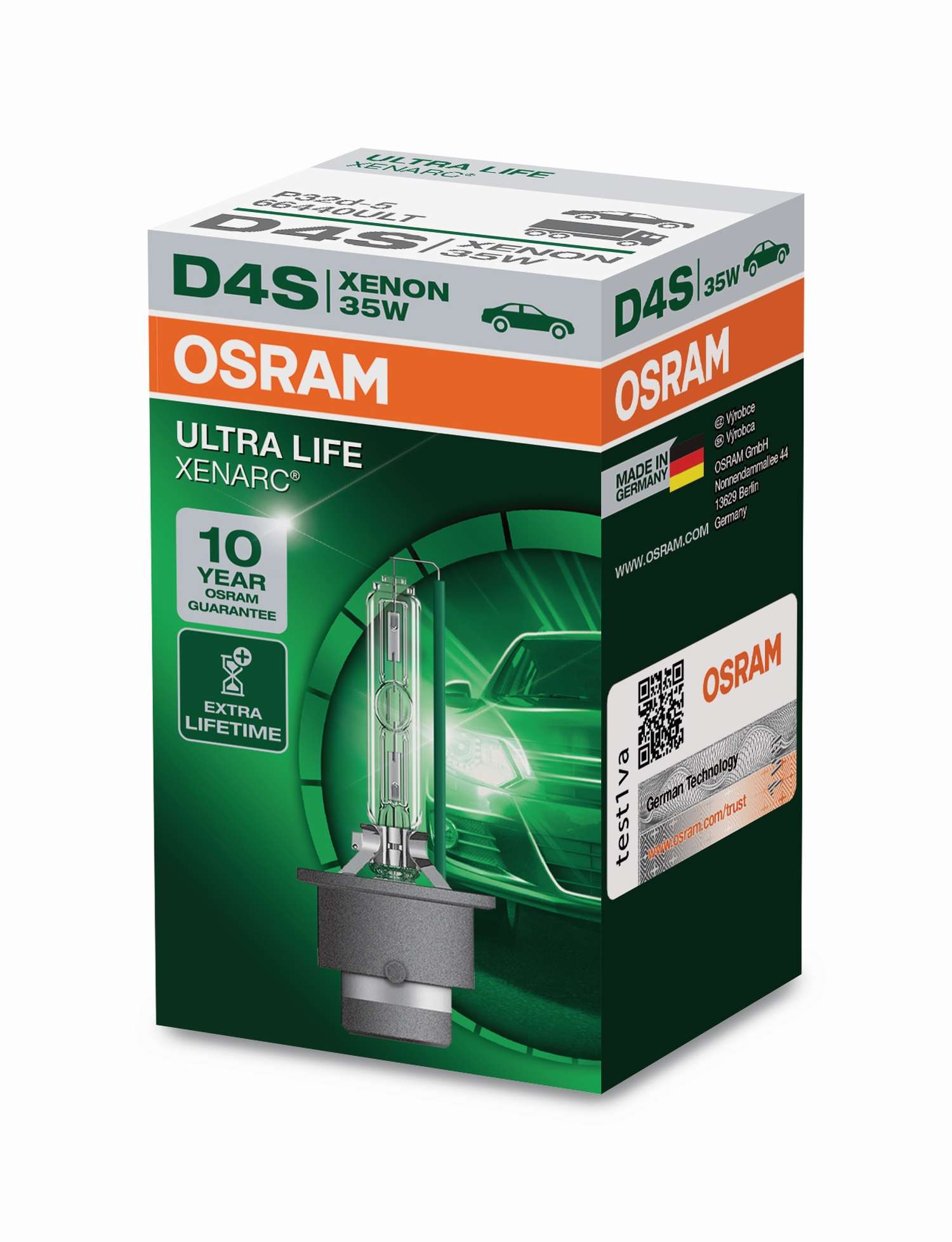 D4S 35W P32d-5 ULTRA LIFE 10 Jahre Garantie 1st. Faltschacht