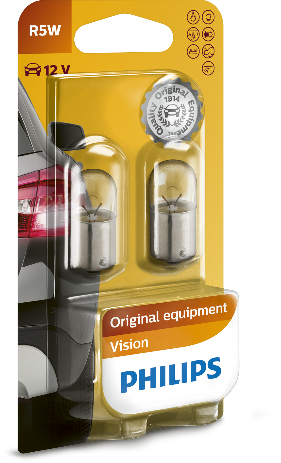 R5W Standard 12V 5W