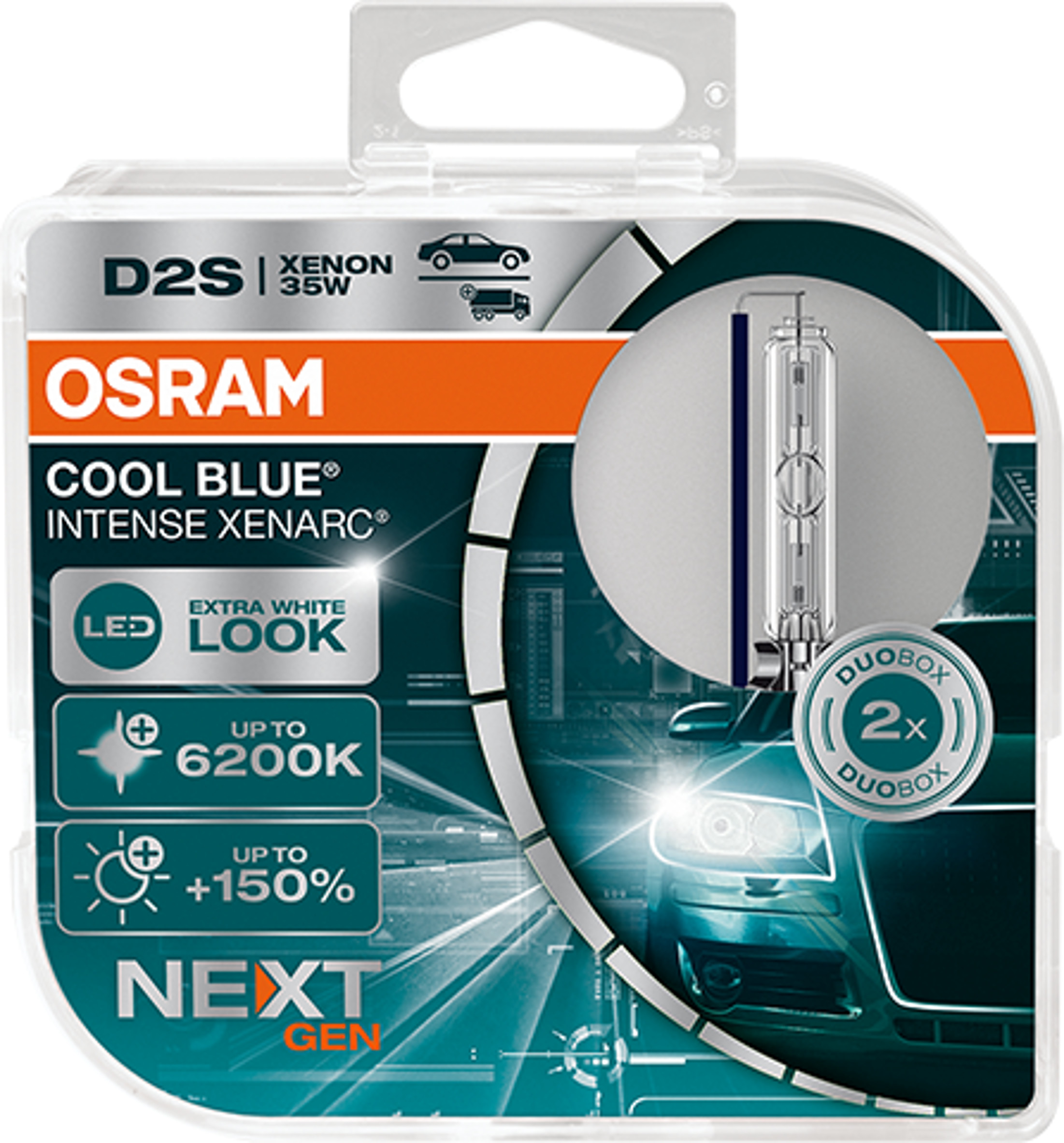 D2S 12V+24V 35W P32d-2 XENARC COOL BLUE INTENSE NextGen. 620