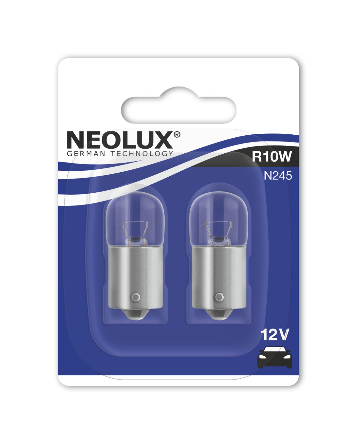 R10W 12V 10W BA15s 2 St. Blister NEOLUX
