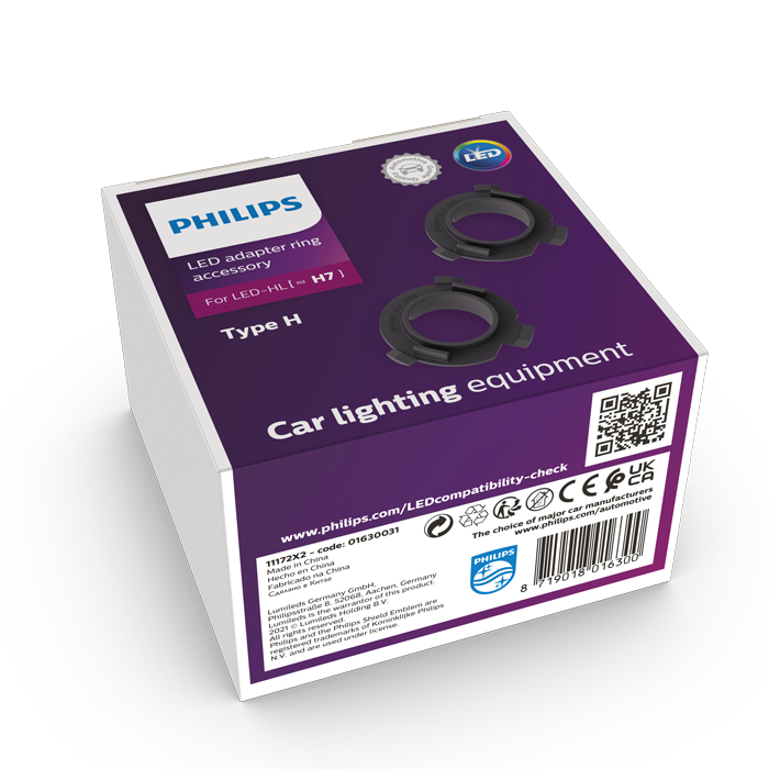 Typ "H" LED Retrofit Adapter rings