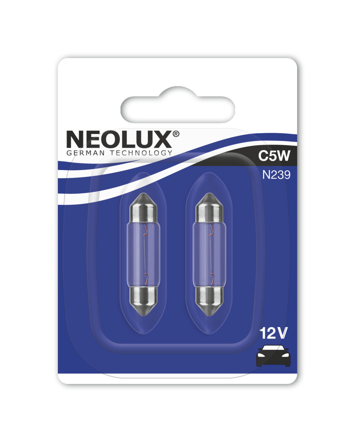 C5W 12V 5W  SV8,5-8 soffitte 2 St. Blister NEOLUX