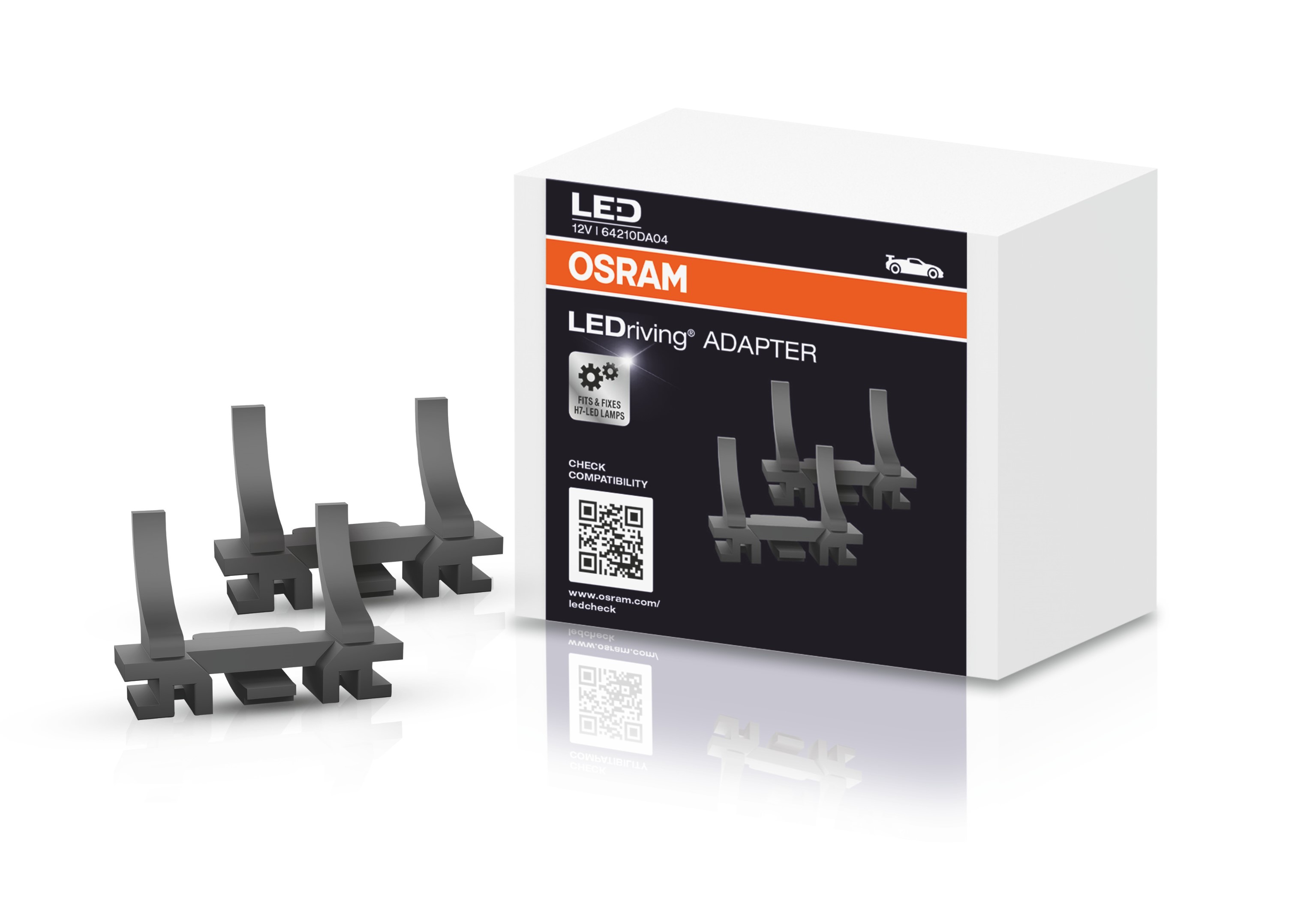 Montagehalterung DA04 Adapter für NIGHT BREAKER LED H7-LED 2