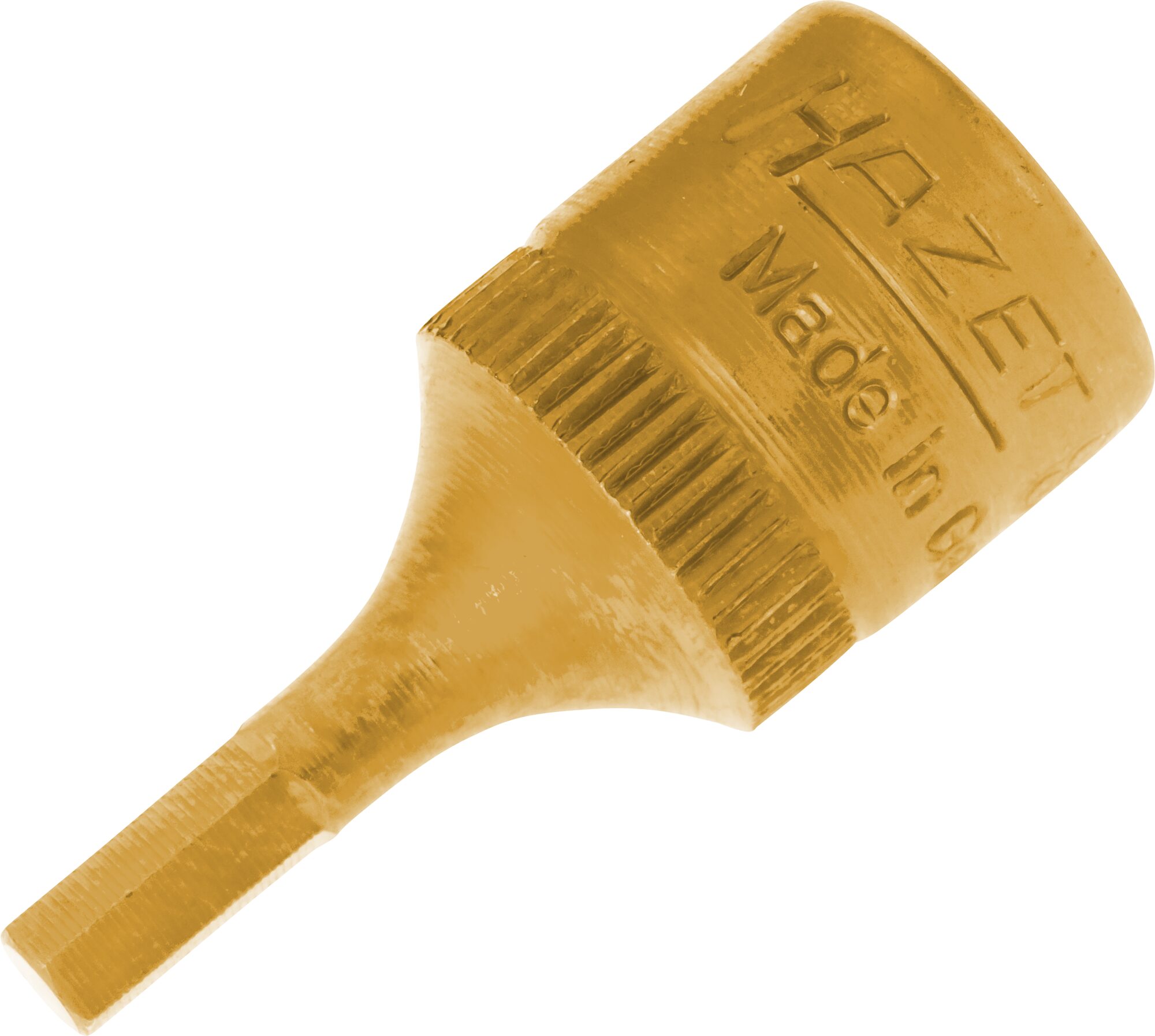 HAZET Schraubendreher-Steckschlüsseleinsatz 8501-3 ∙ 1/4 Zoll (6,3 mm) Vierkant∙ Innen Sechskant Profil ∙ SW 3 mm