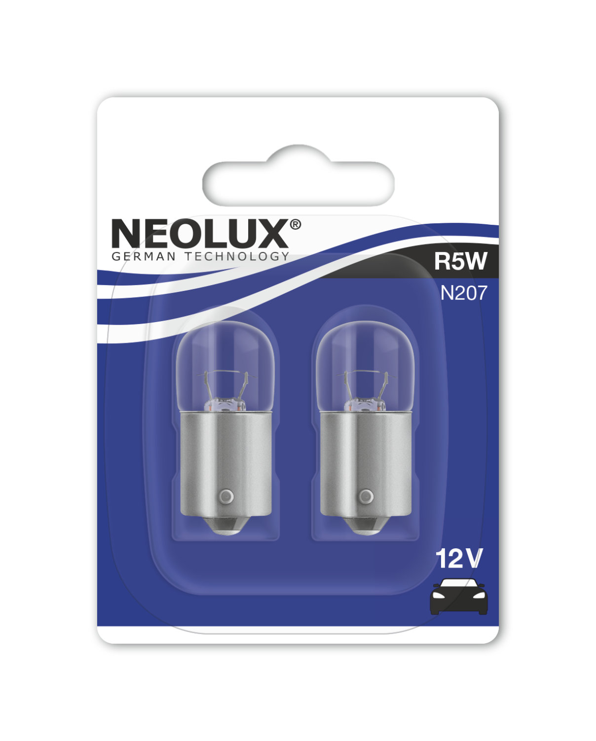R5W 12V 5W  BA15s 2 St. Blister NEOLUX