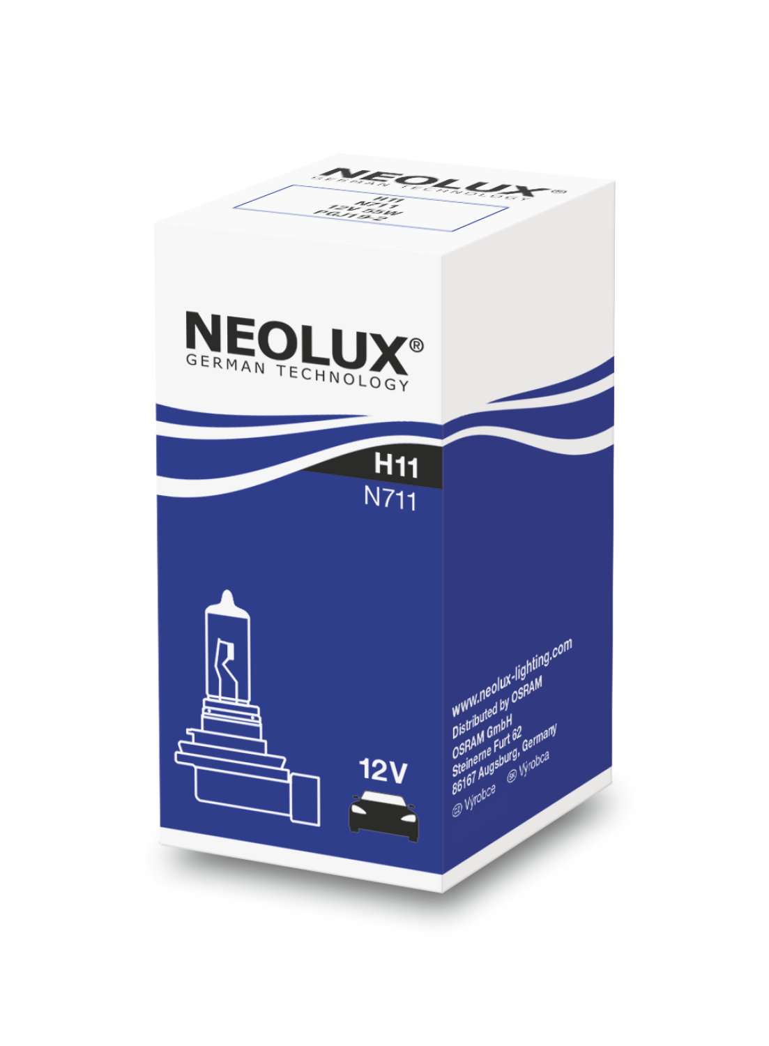 H11 12V 55W PGJ19-2 Standard N711 1 Stück NEOLUX