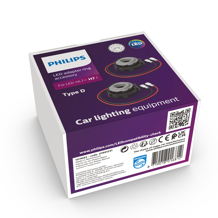 Typ "D" LED Retrofit Adapter rings
