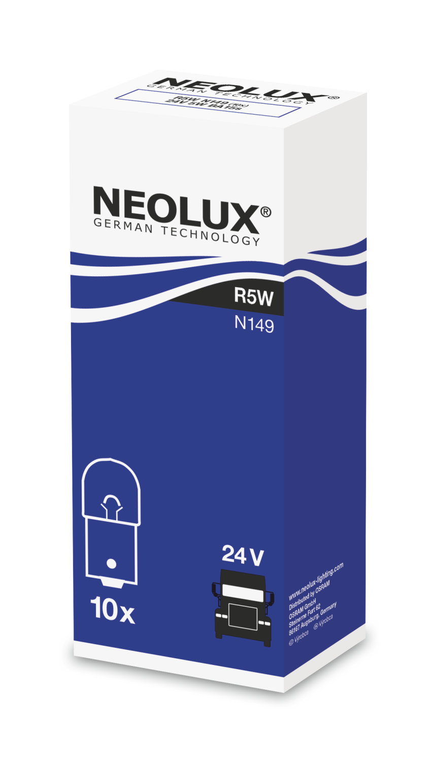 R5W 24V 5W BA15s 1 St. NEOLUX