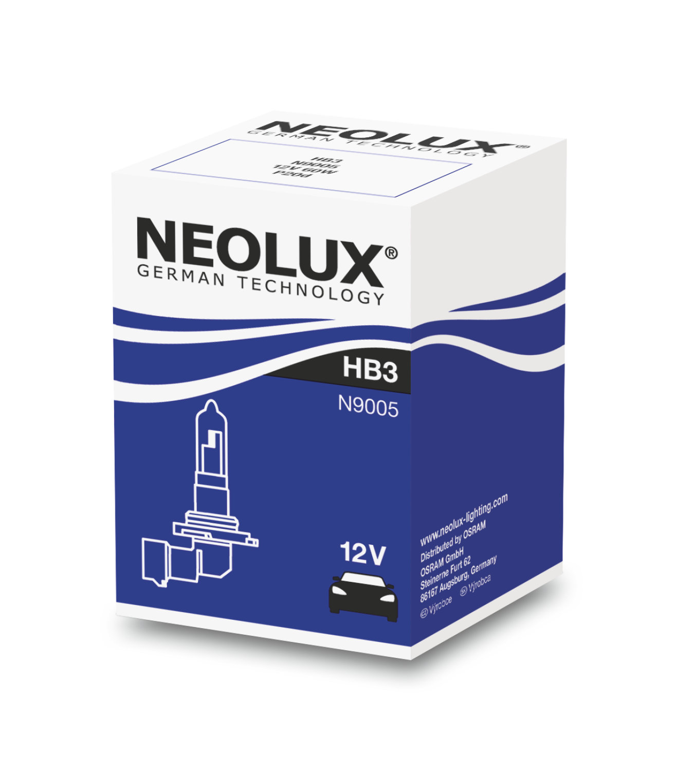 HB3 12V 60W  P20d 1 St. NEOLUX