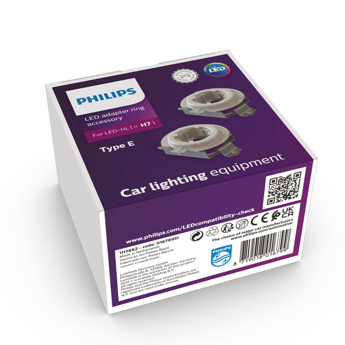 B-Ware! Typ "E" LED Retrofit Adapter rings