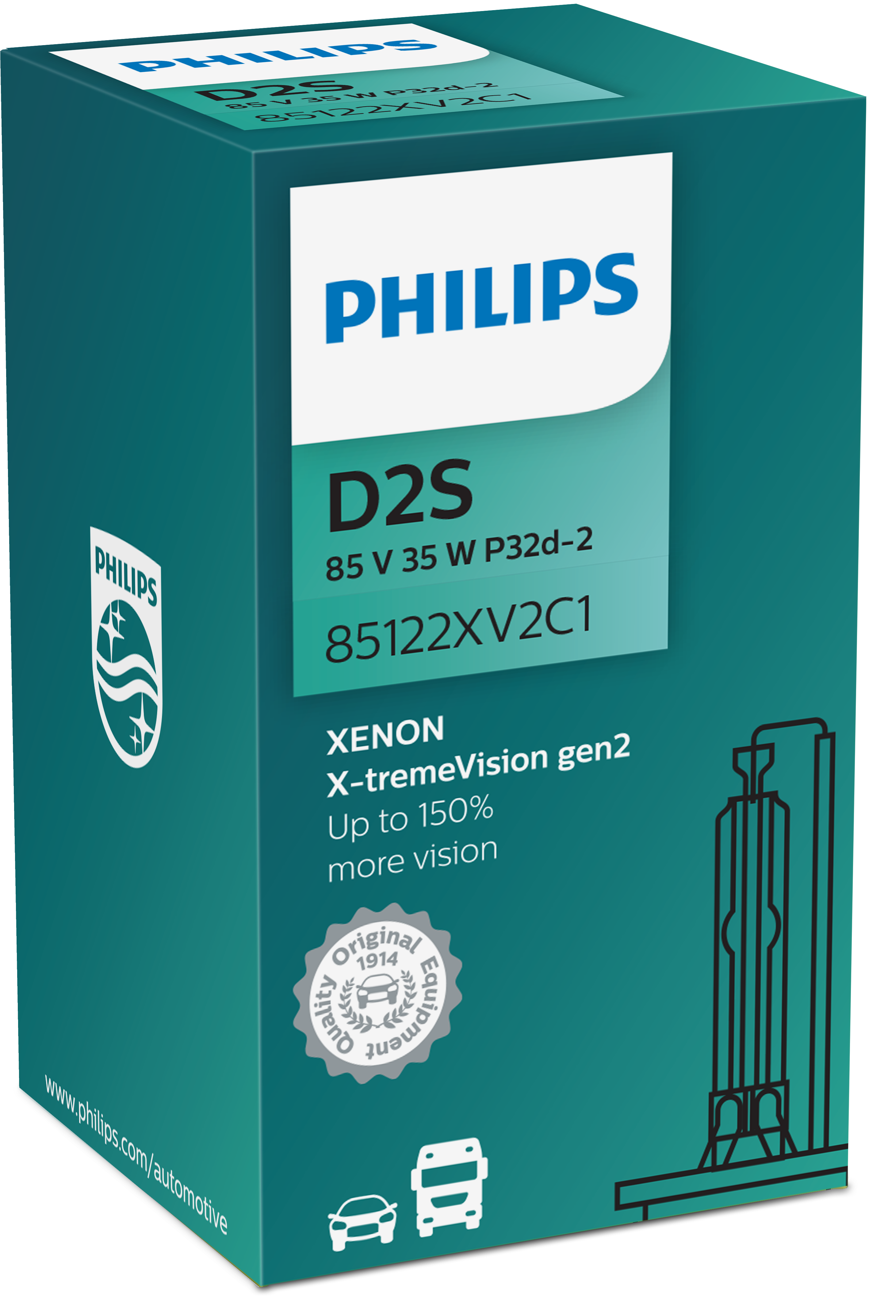 D2S X-tremeVision GEN2 85V 35W