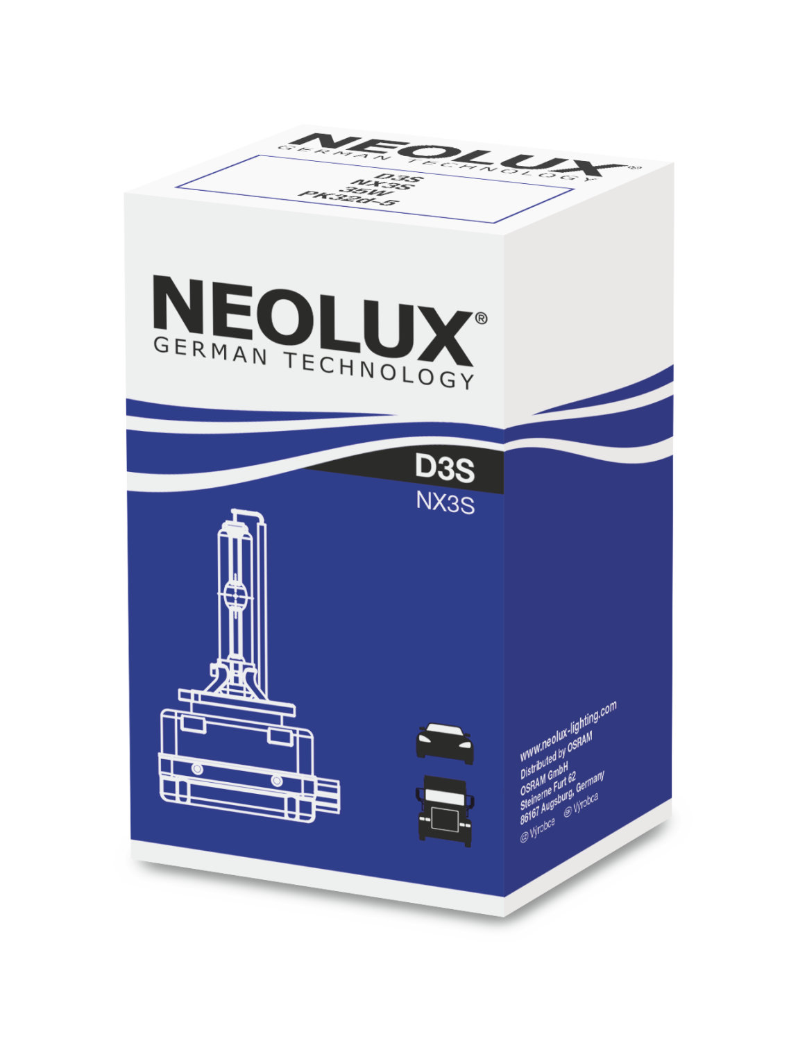 D3S 35W PK32D-5 Xenon 1 St. NEOLUX